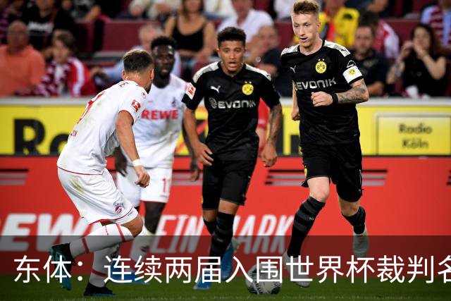 东体：连续两届入围世界杯裁判名单，马宁显然是得到了认可